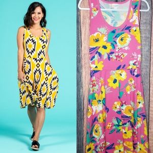 Lularoe Nicki - Pink Summer Floral